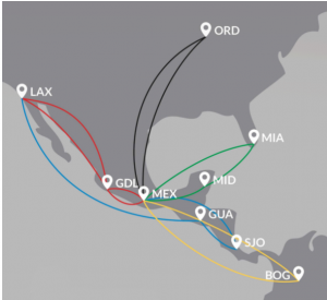 airfreight shipping from Shenzhen to Mexico City by AeroUnion(TNO ...